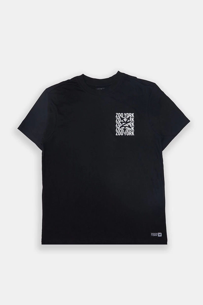 Zoo York Mens Multi Logo T-Shirt