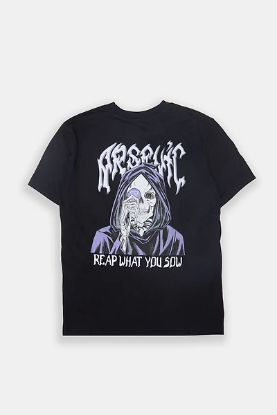 Arsenic Mens Reap What You Sow Graphic T-Shirt