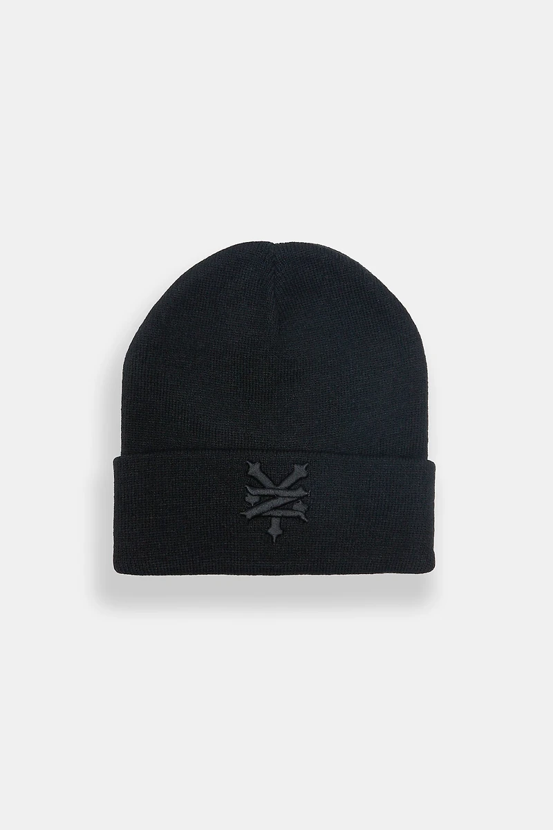 Zoo York Mens Embroidered Logo Beanie