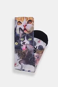 Zoo York Mens Printed Crew Socks
