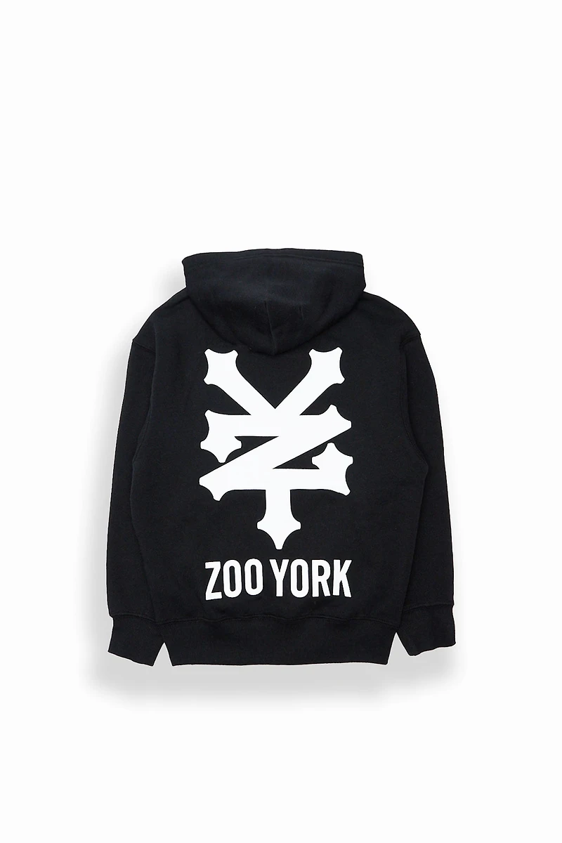 Zoo York Youth Back Print Boxy Hoodie