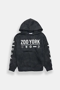 Zoo York Youth Allover Washed Printed Hoodie