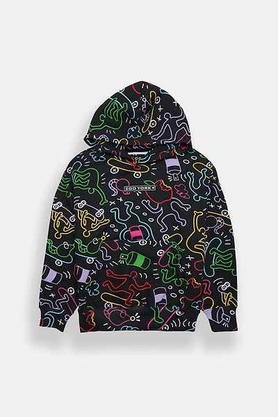 Zoo York Youth Doodle Printed Hoodie