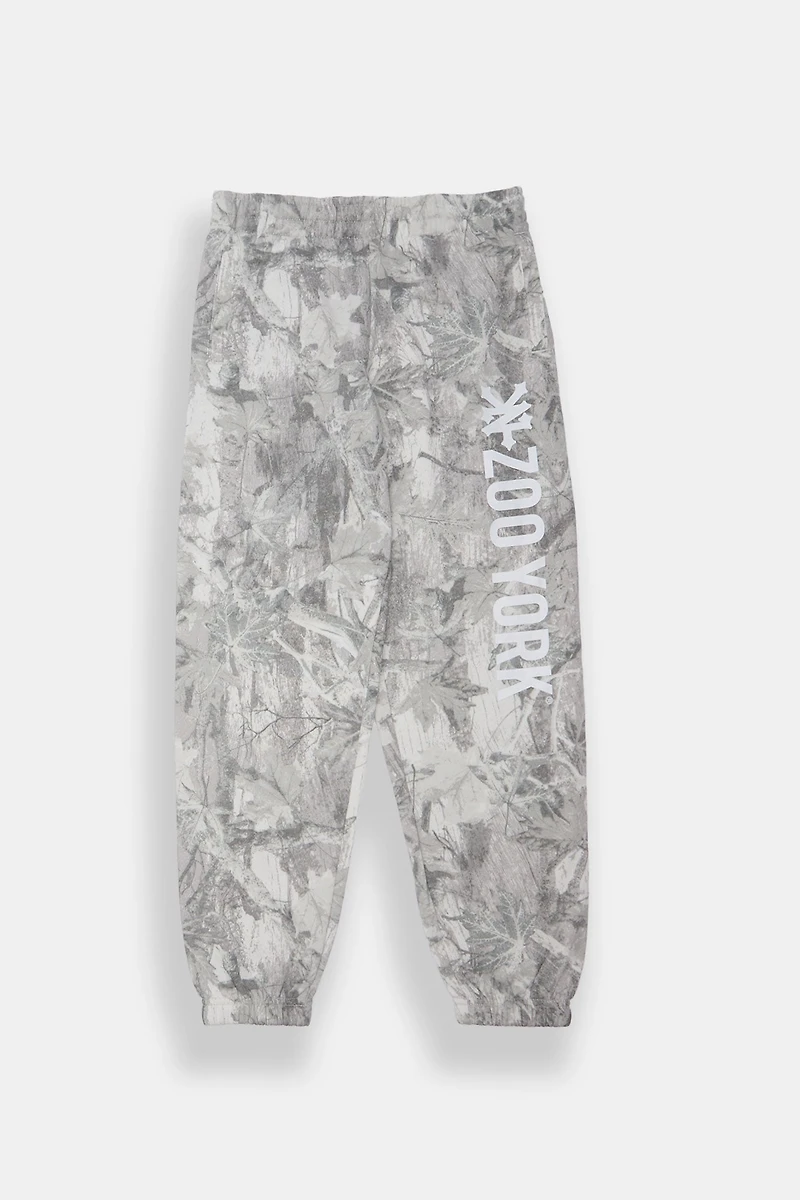 Zoo York Youth Tree Camo Leg Print Sweatpants