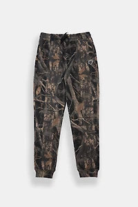 Jogger en molleton motif camouflage arbre Zoo York junior