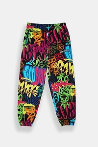 Zoo York Youth Graffiti Print Sweatpants