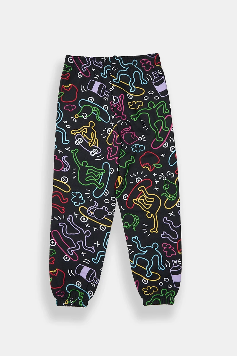 Zoo York Youth Doodle Print Sweatpants