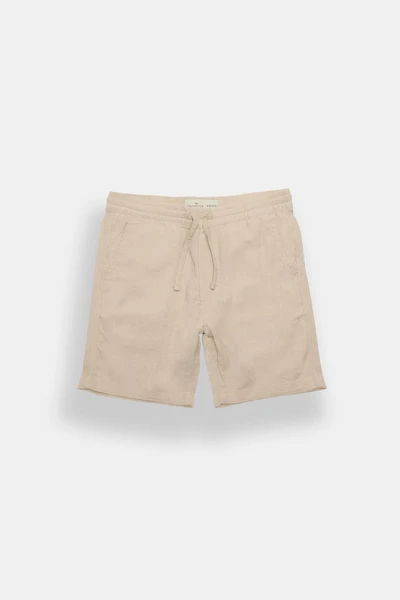 Youth Linen-Blend Shorts