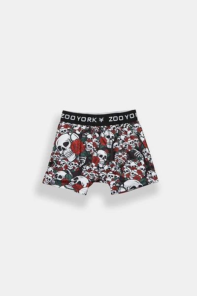 Zoo York Youth Skulls & Roses Boxer Brief