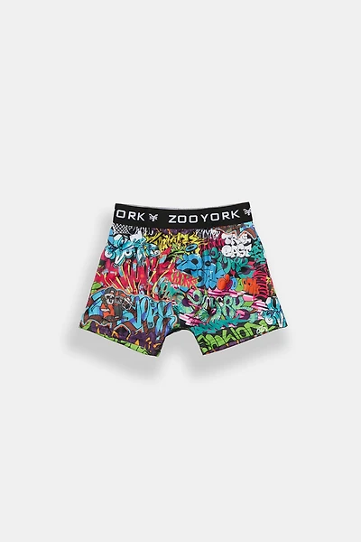 Zoo York Youth Graffiti Printed Boxer Brief