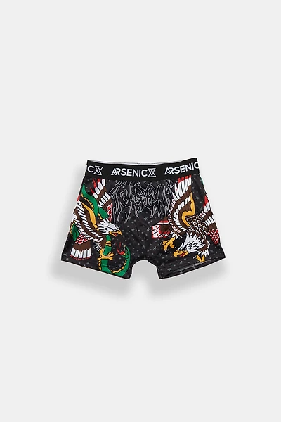 Arsenic Youth Eagle Printed Boxer Brief