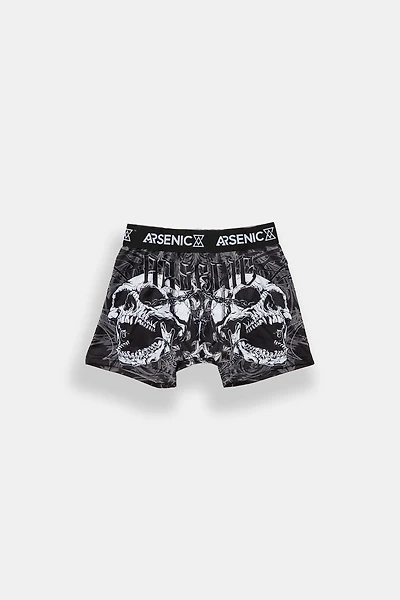 Arsenic Youth Screaming Skulls Boxer Brief