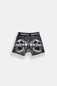 Arsenic Youth Screaming Skulls Boxer Brief