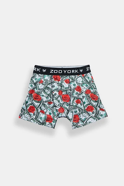 Zoo York Youth Money & Roses Boxer Brief