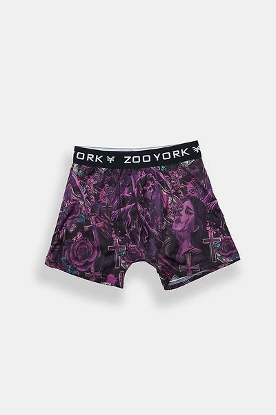 Zoo York Youth Purple Reaper Boxer Brief