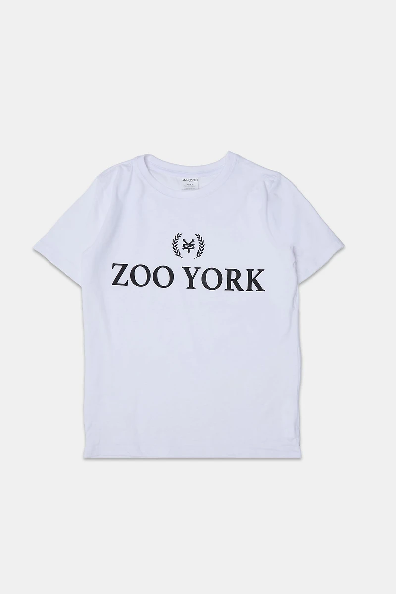 T-shirt imprimé logo Zoo York junior