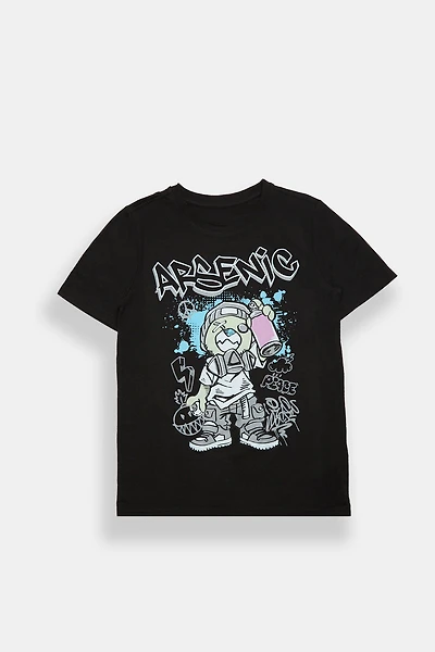 Arsenic Youth Graffiti Bear Tee