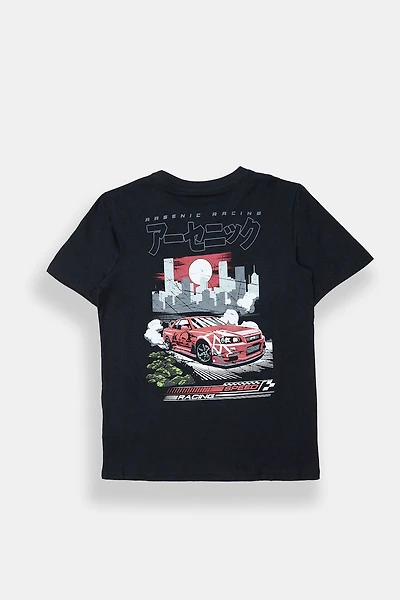 Arsenic Youth Speed Racing Graphic Tee