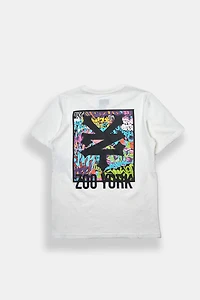 T-shirt imprimé graffiti Zoo York junior