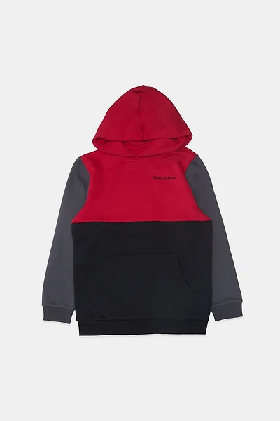 Zoo York Youth Colour Block Hoodie