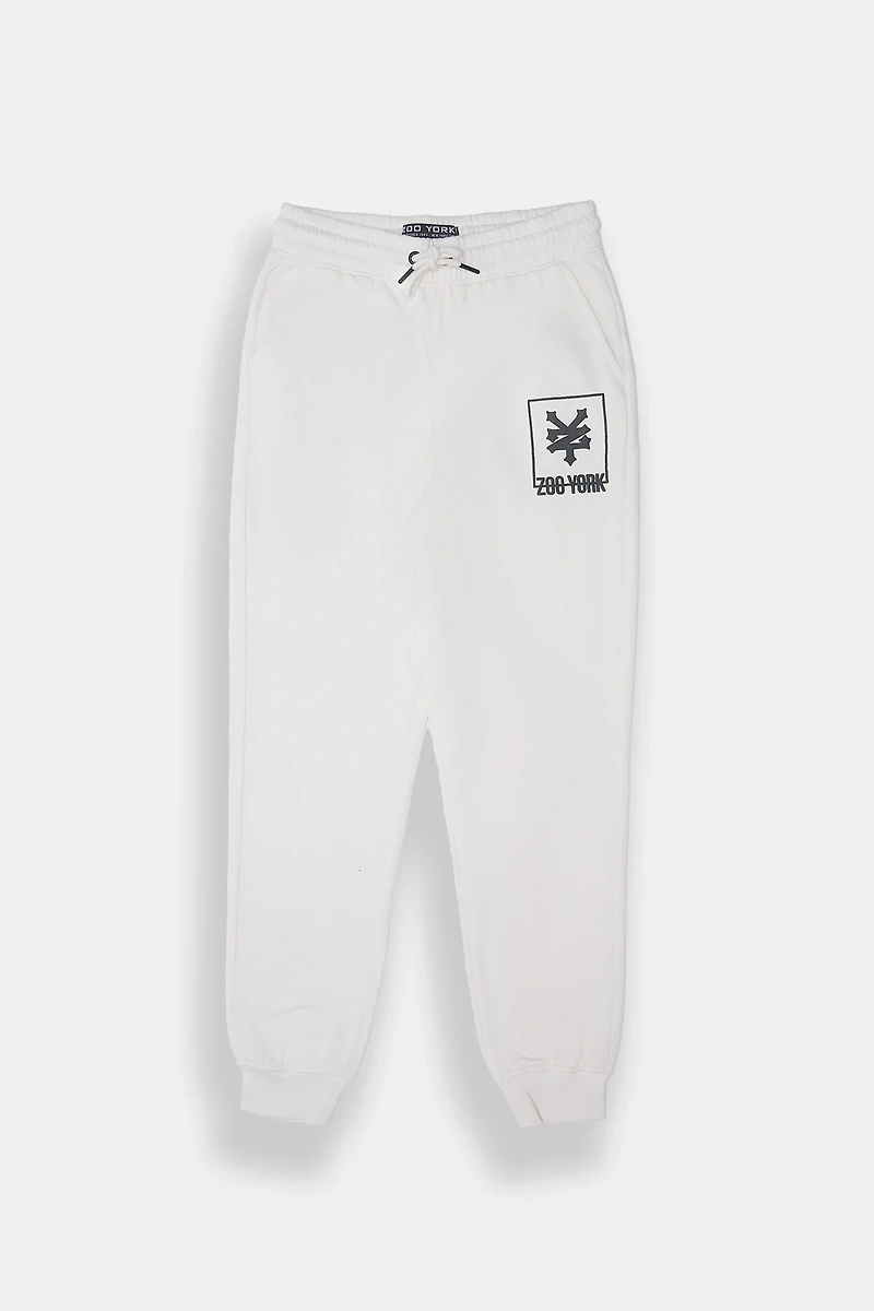 Jogger en molleton logo carré Zoo York junior