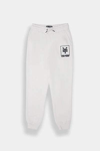 Jogger en molleton logo carré Zoo York junior