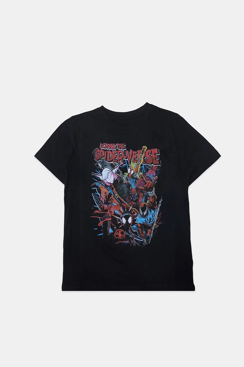 Youth Spider-Man Spiderverse T-Shirt