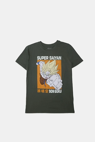 T-shirt imprimé Dragonball Z Goku junior
