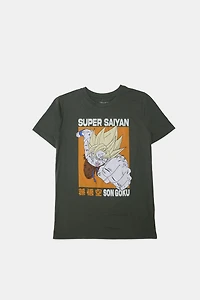 T-shirt imprimé Dragonball Z Goku junior