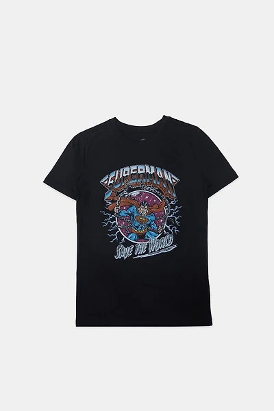 T-shirt imprimé Superman Man of Steel junior