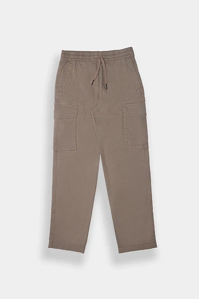 Pantalon cargo en sergé ultra ample Arsenic junior