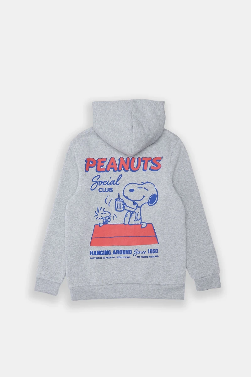 Youth Peanuts Social Club Graphic Hoodie