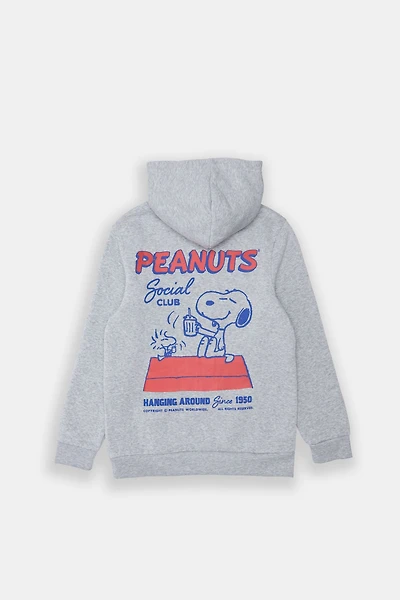 Youth Peanuts Social Club Graphic Hoodie