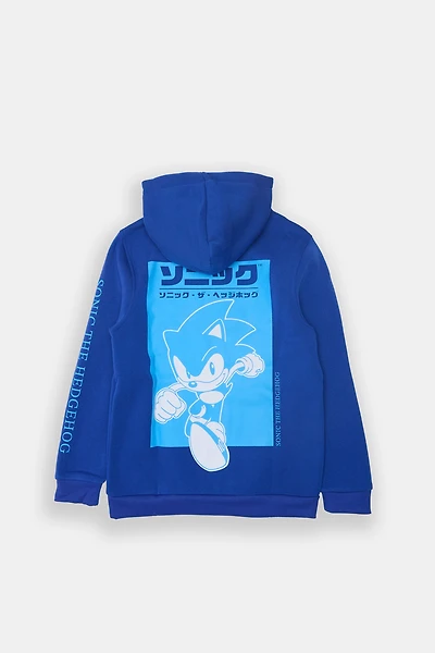 Youth Sonic The Hedgehog Graphic Hoodie