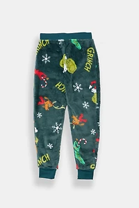 Youth The Grinch Graphic Print Pajama Pant