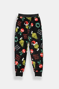 Youth The Grinch Stink, Stank, Stunk Plush Pajama Pant