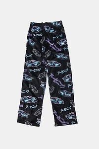 Youth Racing Plush Pajama Pant