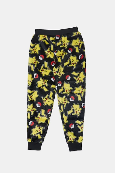 Youth Pokémon Plush Pajama Pant
