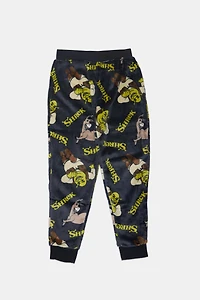 Pantalon de pyjama en peluche Shrek et Donkey junior