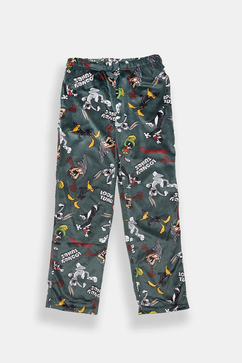 Youth Looney Tunes Silky Fleece Pajama Pants