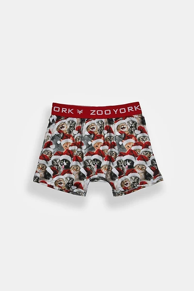 Zoo York Youth Cats & Santa Hats Boxer Brief