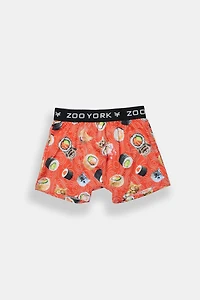 Boxer imprimé chats et sushis Zoo York junior