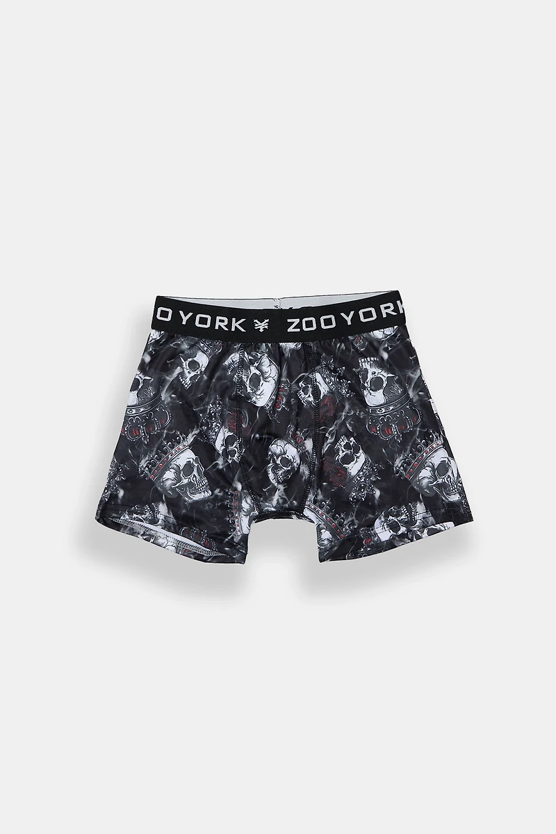 Zoo York Youth Skulls & Smoke Boxer Brief