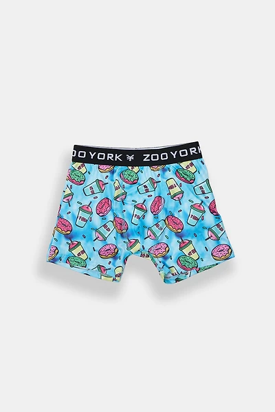 Boxer imprimé boisson glacée et beignets Zoo York junior