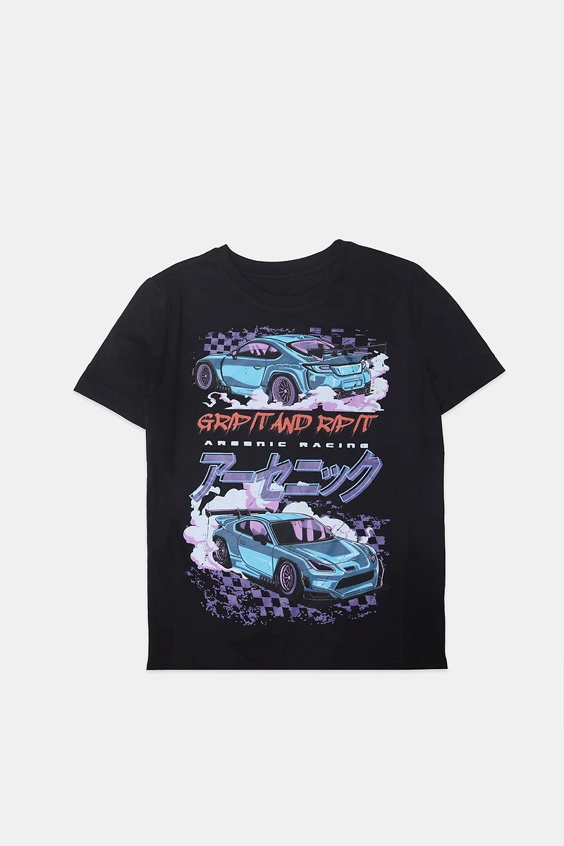Arsenic Youth Racing Graphic T-Shirt