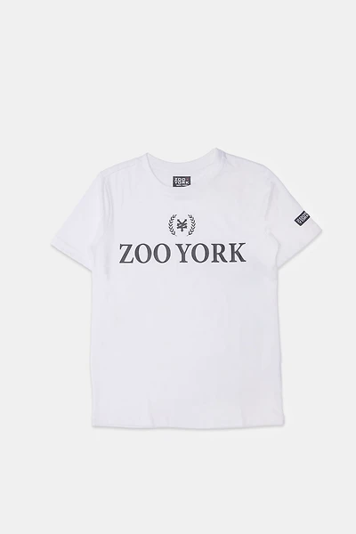 T-shirt imprimé logo écusson Zoo York junior
