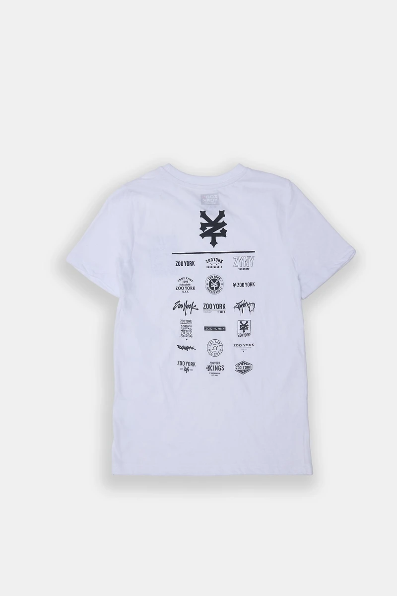 T-shirt imprimé logo multi Zoo York junior