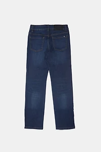 Jean slim délavé fonce junior