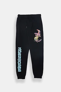 Jogger en molleton imprimé SpongeBob et Patrick junior
