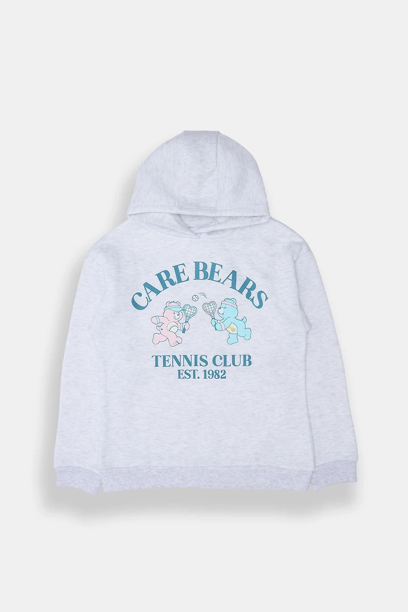 Girls Care Bears Tennis Graphic Hoodie